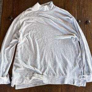 Eddie Bauer Light Gray Turtleneck Sweater